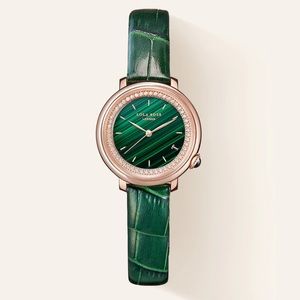 Lola Rose Malachite Watch With Zircon 🆕